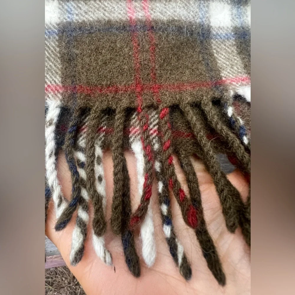 Kinloch Anderson Glenlivet Collection 100% Lambswool Scarf Glenlivet Dress Muted